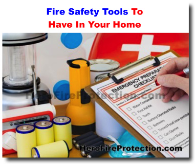 Tools and Equipment for Fire Safety